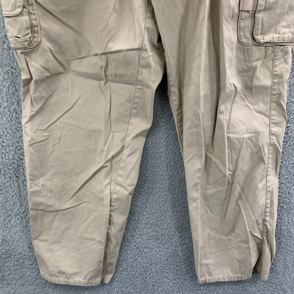 ORVIS Pants Mens 36x29 Measured Cargo Hiking Beige Tag: 38 - Picture 8 of 9